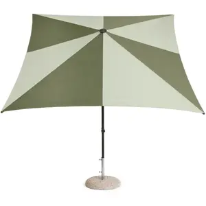 Comparateur de prix : Hay - Parasol TERRAZZA - Vert - Toile oléfine