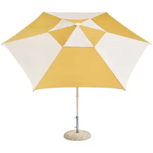 Hay - Parasol TERRAZZA - Gris - Toile oléfine pas cher