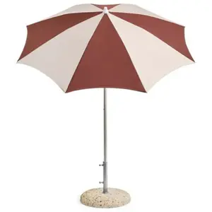 Hay - Parasol TERRAZZA - Rouge - Toile acrylique