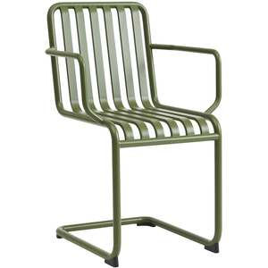 Hay - Fauteuil de repas Palissade - Vert - Acier thermolaqué - Designer Ronan & Erwan Bouroullec pas cher