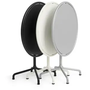 Hay - Table ronde Deville - Noir - Designer Julien Renault