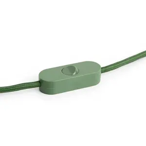 HAY Douille E27 COMMON, verte, câble avec fiche 240 cm pas cher