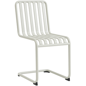 Chaise de jardin en acier gris clair Palissade - HAY pas cher