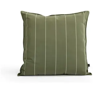 HAY Coussin Terrazza, rubans fins olive, 60 x 60 cmVendu parsmallable