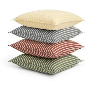 HAY Coussin Terrazza, rubans larges grisés, 50 x 50 cmVendu pararchiproducts