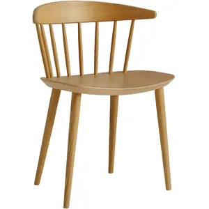 Hay - Chaise FDB Collection - Bois naturel - Placage de chêne - Design...