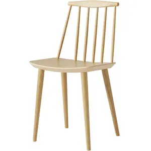 Hay - Chaise FDB Collection - Bois naturel - Placage de chêne - Design... pas cher