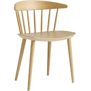 Hay - Chaise FDB Collection - Bois naturel - Placage de chêne - Design...