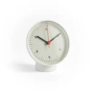 Horloge de table blanche 13 cm - HAY pas cher
