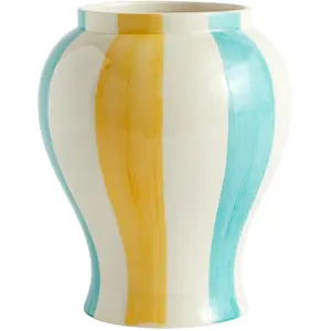 Comparateur de prix : Hay - Vase Sombremesa Stripe - Multicolore