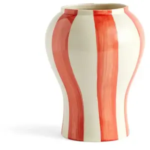 Vase Sombremesa Stripe Hay