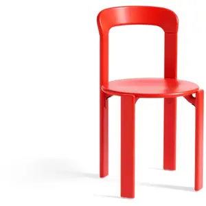 Comparateur de prix : Hay - Chaise Rey en bois laqué - Bruno Rey Rouge taille unique
