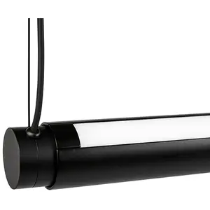 Comparateur de prix : HAY Factor Linear suspension LED diffused, noire