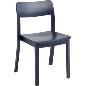 Chaise en frêne bleu nuit Pastis - Hay pas cher