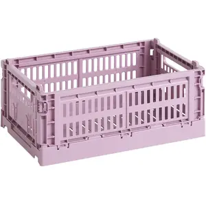 Comparateur de prix : Hay - Panier Colour Crate - Rose - Polypropylène recyclé - Designer Hay Studio