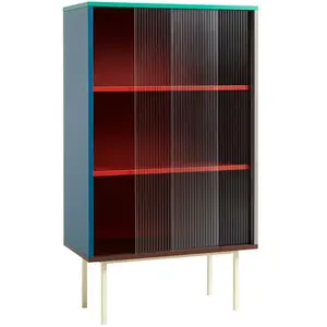 Vaisselier en bois Multi et portes vitrées Colour Cabinet - Hay pas cher