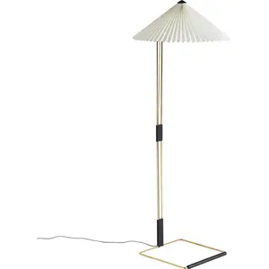 Hay MATIN FLOOR-Lampadaire LED Coton/Métal H129cmVendu parmade-in-design