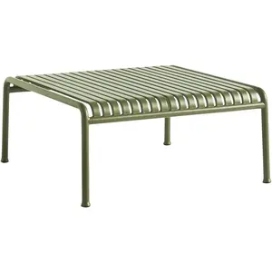 Table basse d'extérieur en acier olive Palissade - Hay pas cher