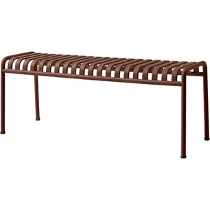 Banc Palissade - rouge fer HayVendu parmade-in-design