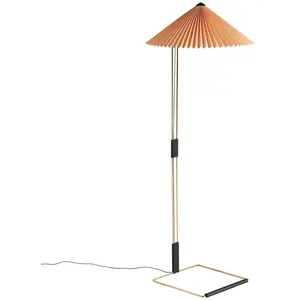 Hay MATIN FLOOR-Lampadaire LED Coton/Métal H129cmVendu parmade-in-design