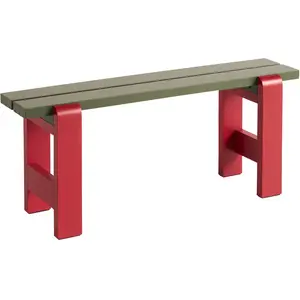 Banc Weekday Duo - olive/rouge vin Hay pas cher