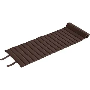 Coussin matelassé iron red pour la chaise longue Crate - Hay