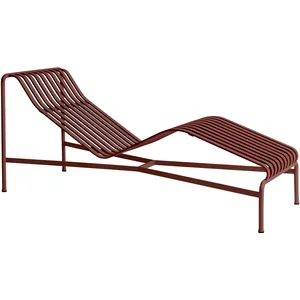 Palissade Chaise Longue - rouge fer Hay pas cher