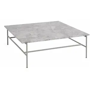 Table d'appoint basse Rebar - gris fossil - 80 x 84 Hay pas cher