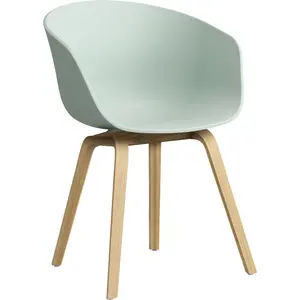 Hay - Fauteuil About a chair - Vert - Polypropylène recyclé - Designer...