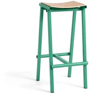 Hay - Tabouret Haut 75 cm Taburete 8 Vert 75 cm pas cher
