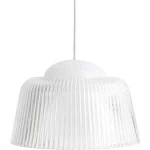 Suspension en verre transparent 24,5x12,3cm Brim - Hay pas cher