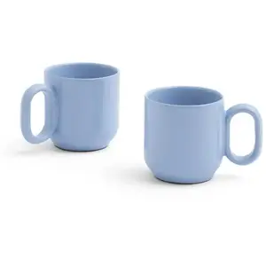 Hay - Tasses en terracotta Barro - Set de 2, Rui Pereira Bleu ciel taille unique pas cher
