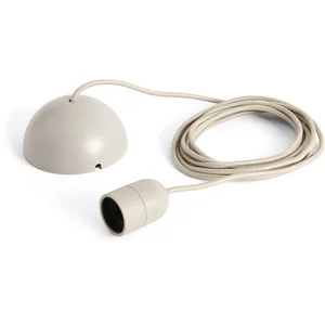 Câble pour suspension en tissu gris béton 400cm Common Cord Set - Hay pas cher