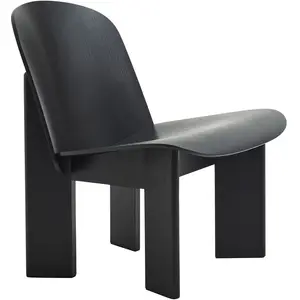 Hay - Fauteuil Chisel - Noir - Contreplaqué de chêne - Designer Andrea...Vendu parmade-in-design