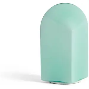 Lampe portative en verre verte 11x24cm Parade - Hay pas cher