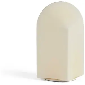 Lampe portative en verre beige 11x24cm Parade - Hay pas cher