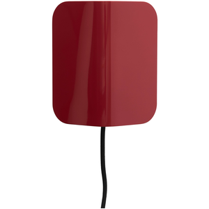 Hay - Applique avec prise Apex - Rouge - Acier peint - Designer John T... pas cher