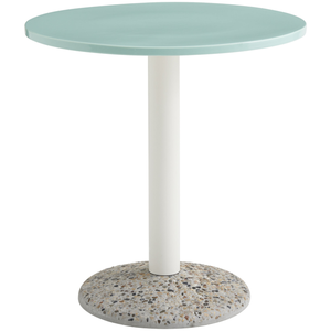 Hay - Table ronde Ceramic - Vert - Béton effet terrazzo - Designer Mul... pas cher