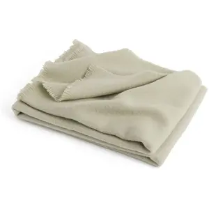 Hay - Plaid en laine Mono Gris 130x180Vendu parsmallable
