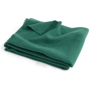 Hay - Plaid en laine Mono Vert 130x180Vendu parsmallable
