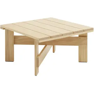 Hay - Table basse Crate - Bois naturel - Pin massif laqué - Designer G... pas cher