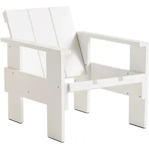 Crate Lounge Chair - white Hay pas cher