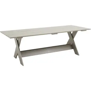 Hay - Table rectangulaire Crate - Beige - Pin massif laqué - Designer ...Vendu parmade-in-design