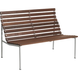 Banc de salon en frêne huilé et aluminium 114x70x80cm Traverse - HayVendu pararchiproducts