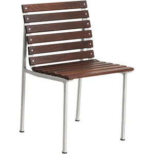 Chaise en frêne huilé et aluminium 80x47x52cm Traverse - Hay pas cher