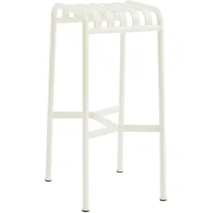 Hay - Tabouret de bar Palissade - Blanc - Acier - Designer Ronan & Erw... pas cher