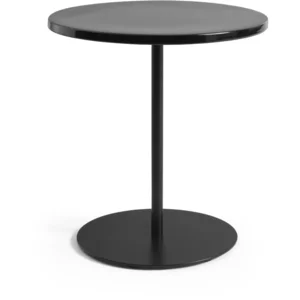 Table d'appoint en céramique noire 45x49cm Pryo - HayVendu pararchiproducts