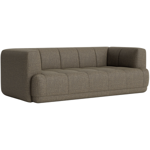 Hay - Canapé 2 places Quilton - Marron - Mousse PU - Designer Nipa Dos...Vendu parmade-in-design