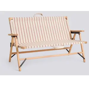 Banc pliable Outdoor Market, Jasper Morrison Hay Beige taille unique pas cher