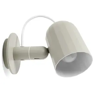 Comparateur de prix : HAY Noc Wall applique LED avec prise, blanche